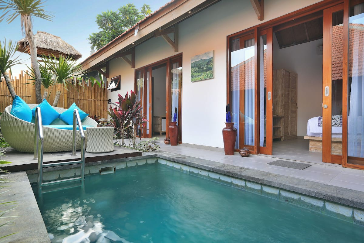 Deluxe-Villa, 2 Schlafzimmer, Nichtraucher, Poolblick