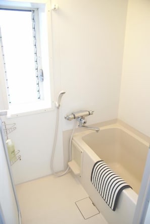 Apartment | Badezimmer | Badewanne und Dusche (separat), Komfortbadewanne