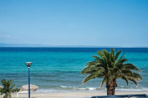 Vue sur la plage/l’océan