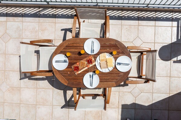 Restauration en plein air