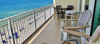 No Host Fees, Beachfront, E Corner Unit On The 10th Floor w/ Wrap Around Balcony