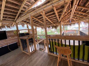 Terrace/patio - Hostal Quentin (Puerto Lopez)