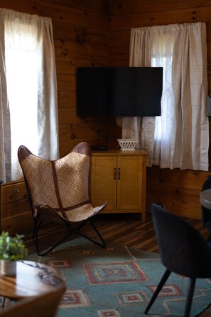 Interior - Cabin w private hot tub - dog-friendly (Lodi)