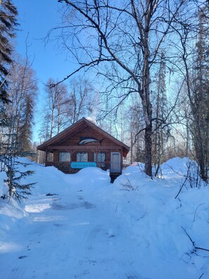 Exterior - The Marlin House – Cozy King Suite Cabin in Talkeetna (Talkeetna)