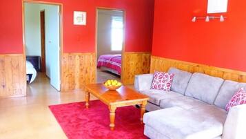 Smart-TV, Netflix, DVD-Player, Bücher