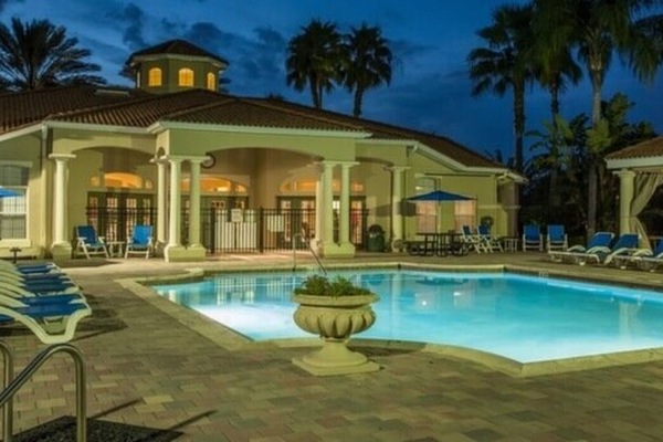 Una piscina climatizada