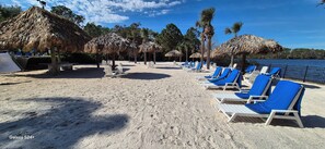 Beach nearby, beach towels