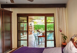 2 bedrooms, in-room safe, iron/ironing board, WiFi