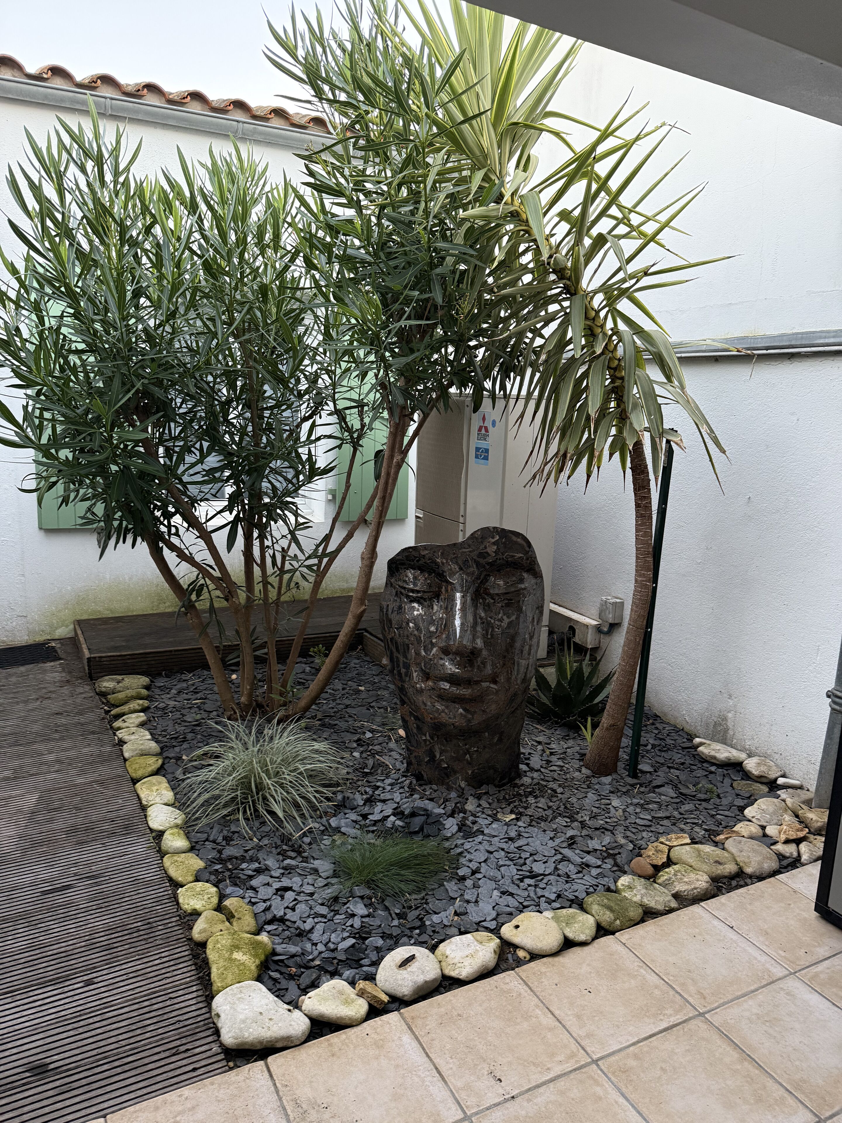 Patio d'entrée