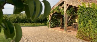 Charming farmhouse with private pool in secluded location.