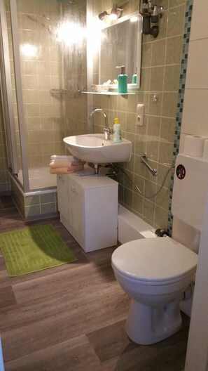 Towels, toilet paper
