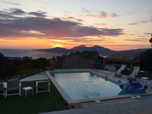 Pool - APARTMENT 4 to 6 BEDS - Ground Garden (PORTICCIO)