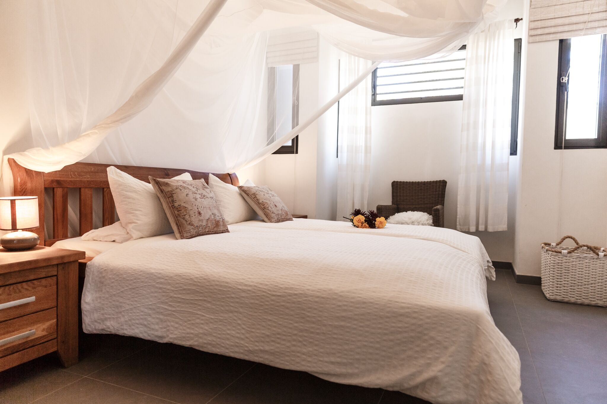 5 bedrooms, iron/ironing board, travel crib, WiFi