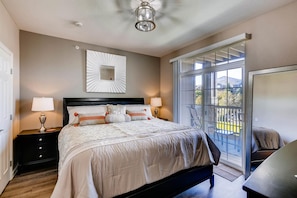 2 slaapkamers, een strijkplank/strijkijzer, gratis wifi, beddengoed