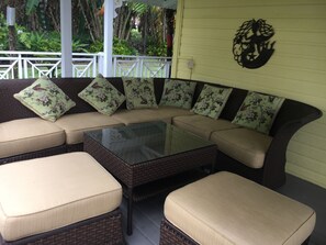 Property grounds - Romantic Hana Hideaway,  Big Ocean Views, Old Hawaii Charm   (Hana)