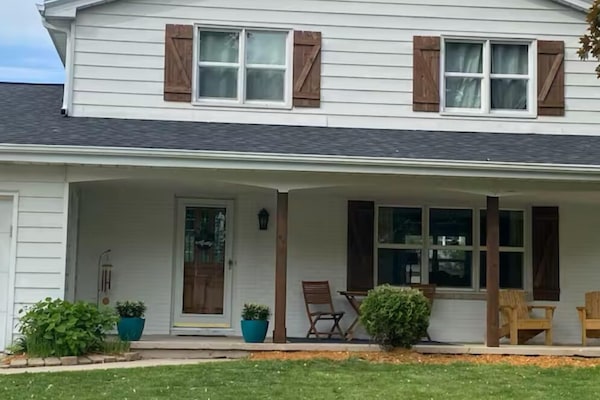 Front of the house