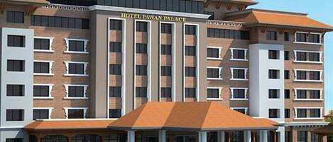 Fachada del alojamiento