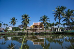 Fassade der Unterkunft