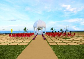 Área de bodas al aire libre