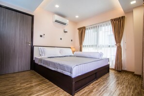 Villa, 1 camera da letto | Una scrivania, tende oscuranti, Wi-Fi gratuito, lenzuola