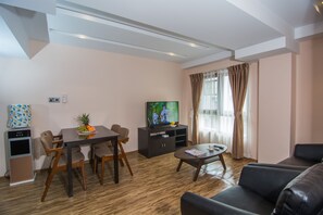 Villa, 1 Bedroom | Living area | Flat-screen TV - Rose Villa Residence (Yangon)