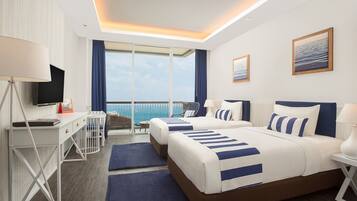 Deluxe Twin Ocean View | Beach/ocean view