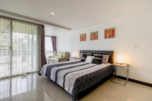 Classic Studio Suite, 1 Queen Bed, Partial Ocean View | View from room - The Kris BangTao by Lofty (Choeng Thale)