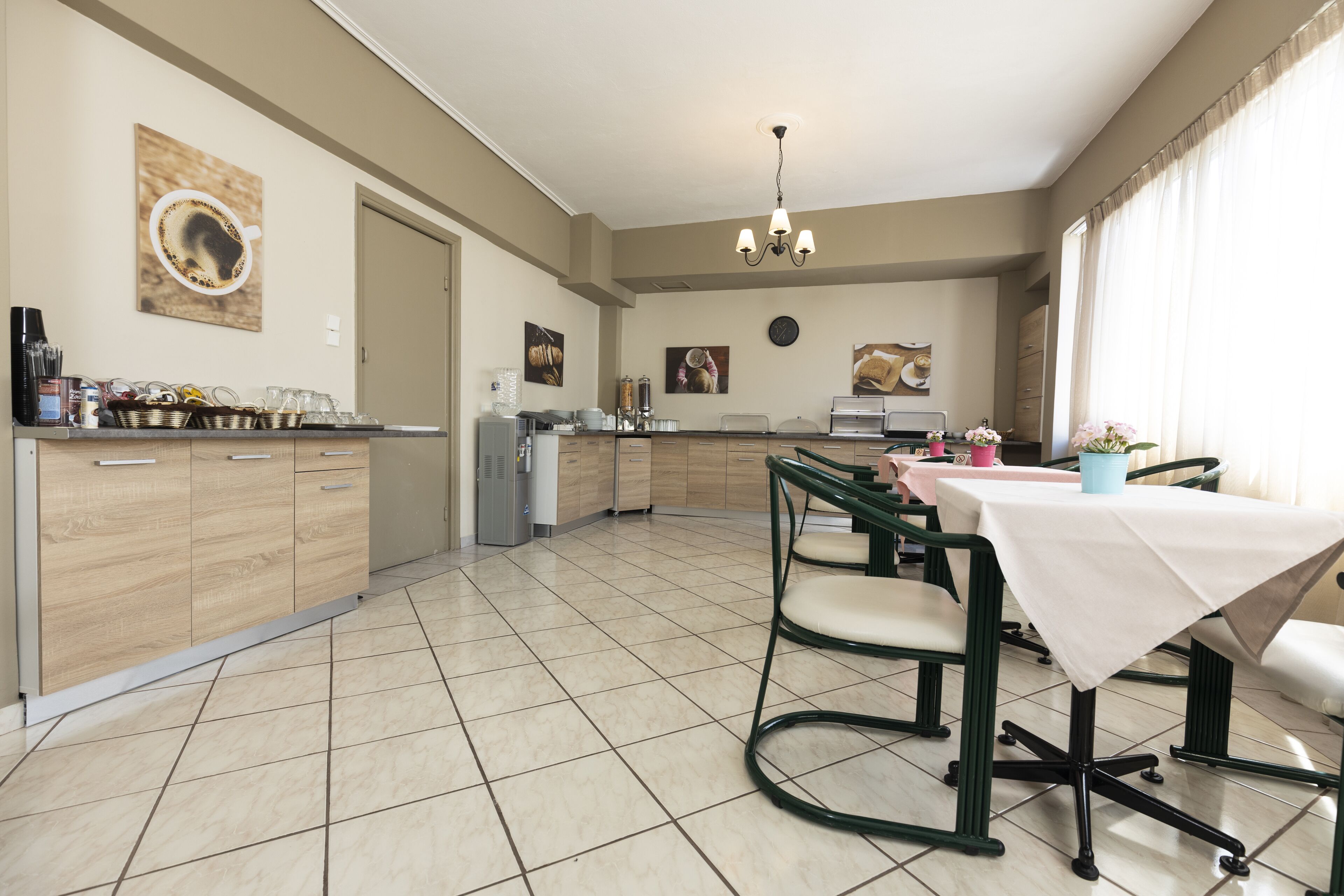 daily buffet breakfast (eur 7 per person)