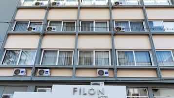 Fassade der Unterkunft