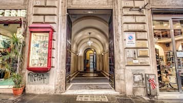 Entrada al alojamiento