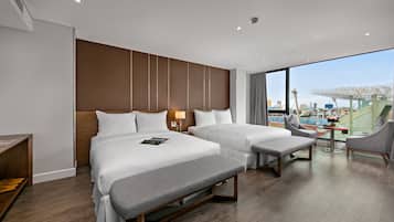 1 slaapkamer, luxe beddengoed, donzen dekbedden, Select Comfort-bedden