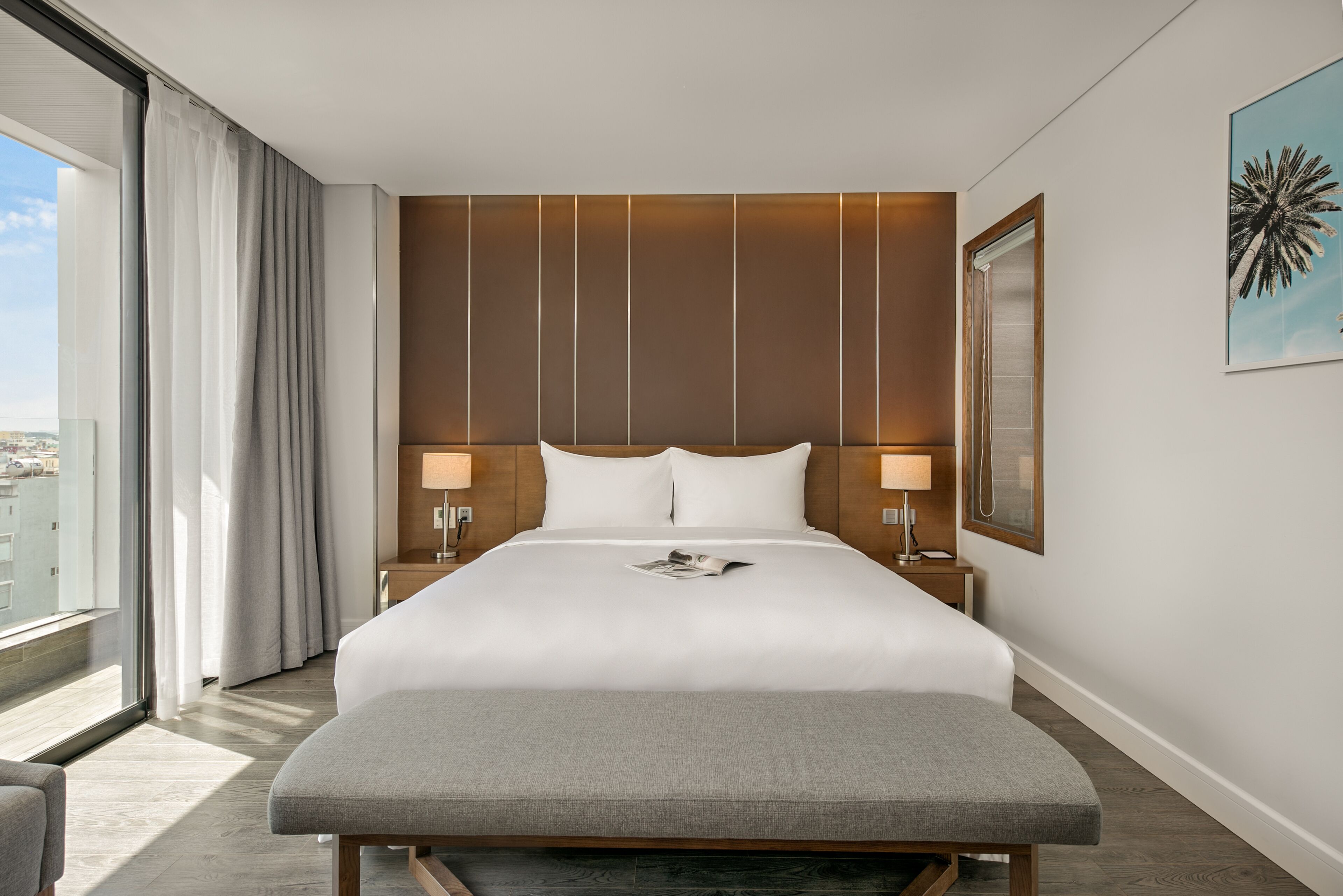 1 bedroom, premium bedding, down duvets, select comfort beds