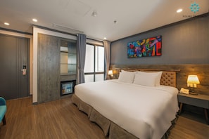 Deluxe Double Room - No View | Premium bedding, minibar, in-room safe, desk - Solare De Monte Hotel & Spa (Hanoi)
