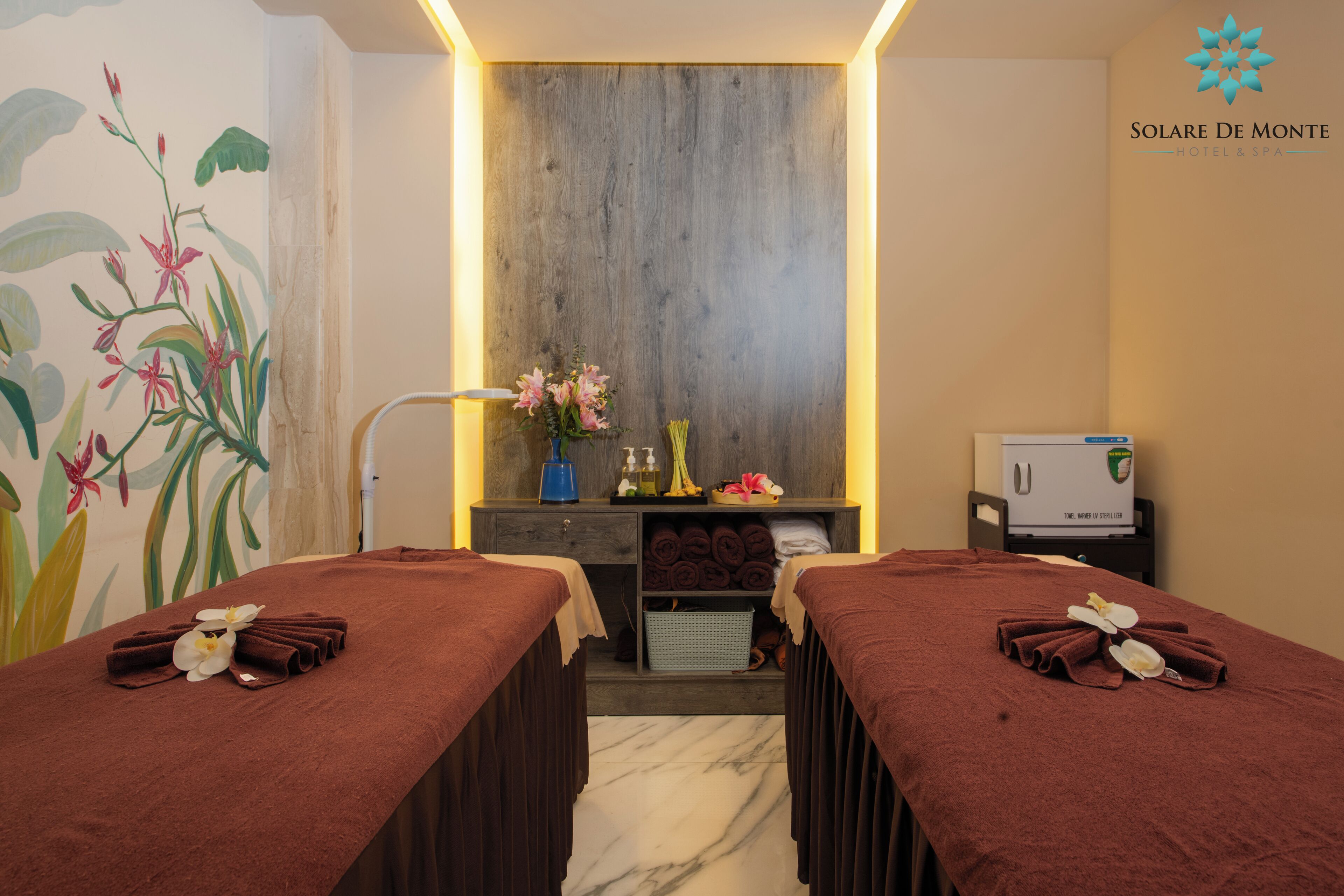 couples treatment room(s), body treatments, hydrotherapy, aromatherapy