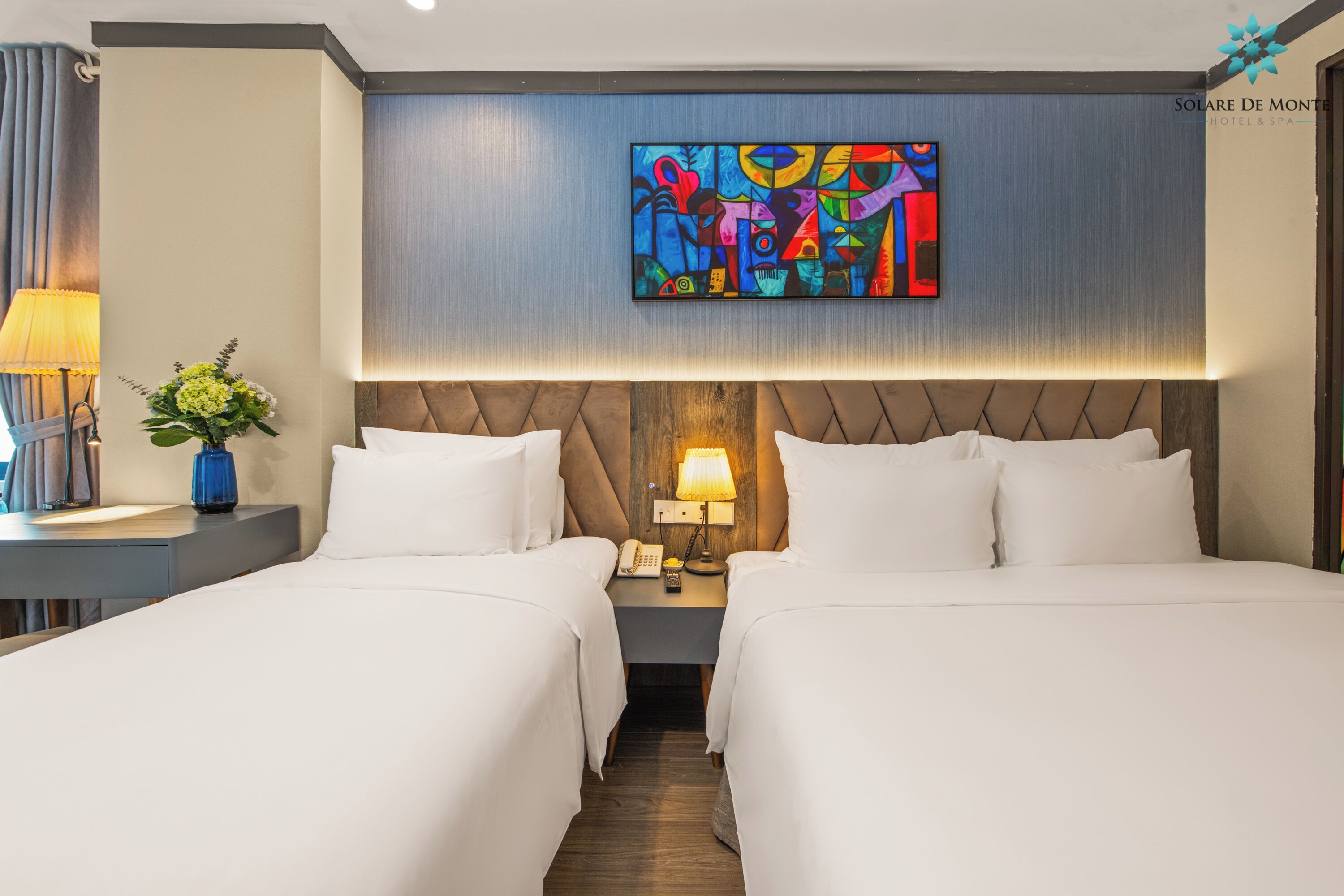 family room | living area | 40-inch smart tv with cable channels, tv, fireplace