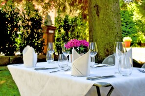 Opções para refeição ao ar livre