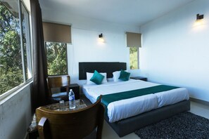 セーフティボックス (室内)、デスク、可動式ベッド、WiFi (無料)