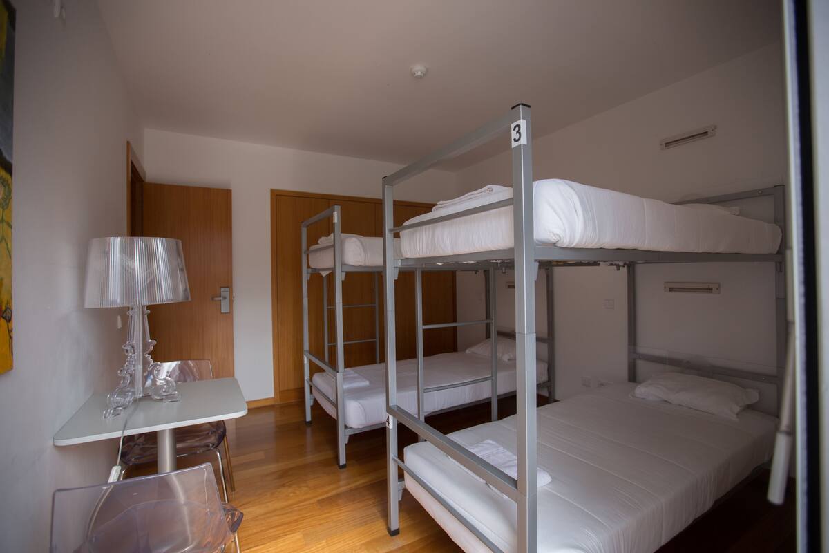 Blackout curtains, free WiFi, bed sheets