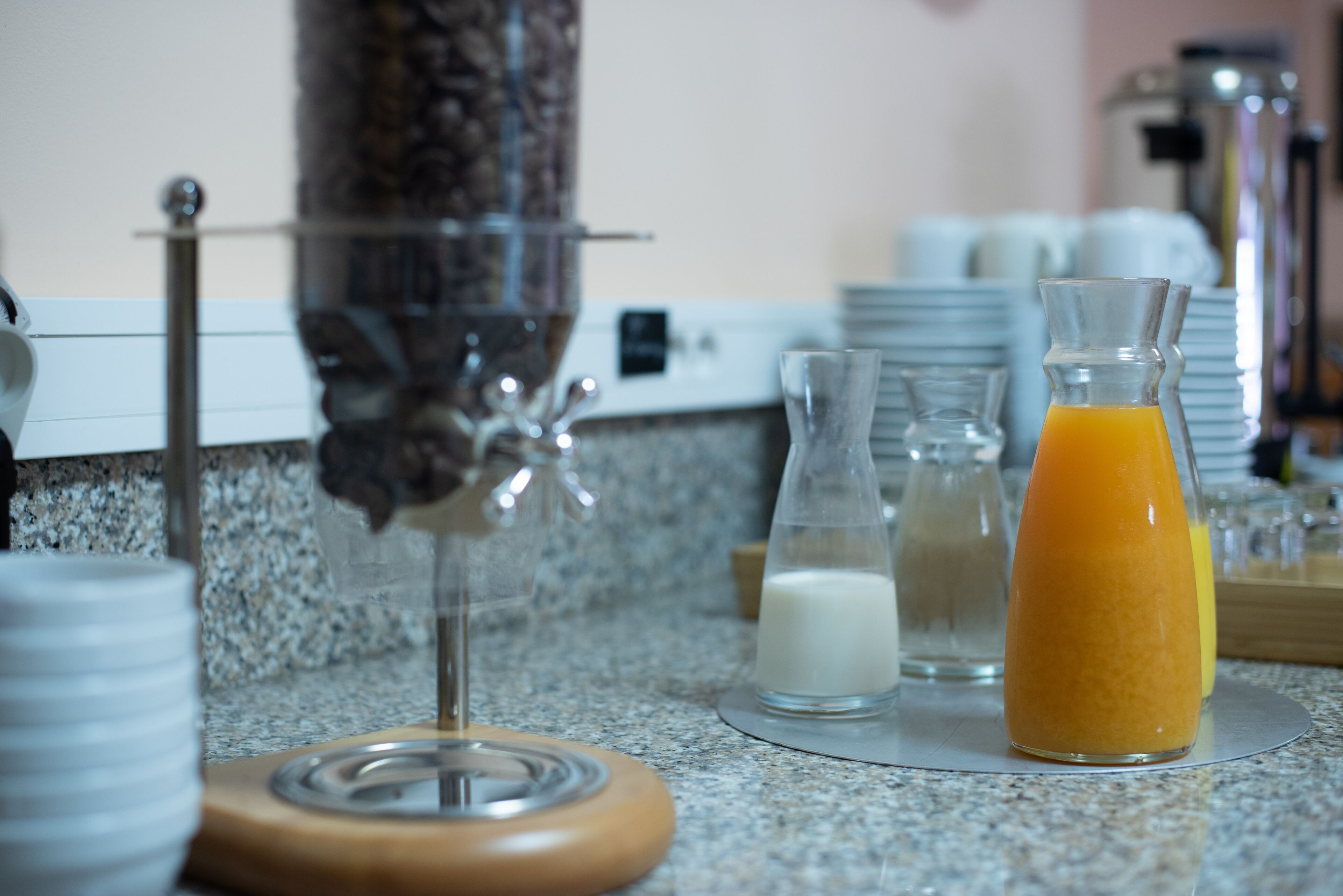 daily buffet breakfast (eur 12.90 per person)