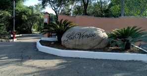 Entrada de l'allotjament