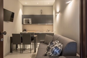 아파트, 퀸사이즈침대 1개 및 소파베드, 금연 | 전용 주방 | 에스프레소 메이커, 전기 주전자