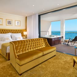 Luxury suite (Sea front, Balcony, Jacuzzi) | View from room