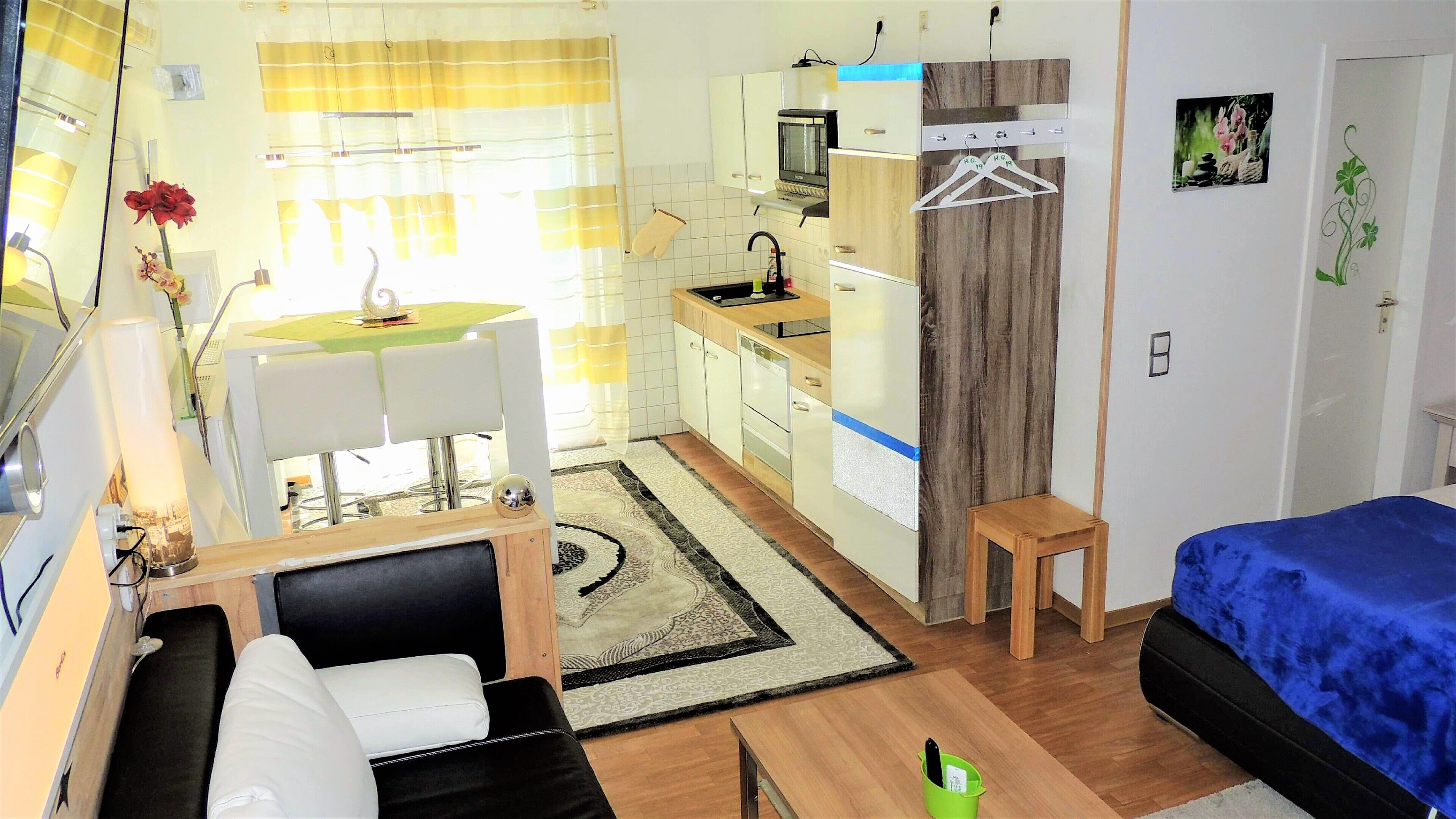 city suite, 1 bedroom, kitchen | private kitchen | fridge, microwave, electric kettle