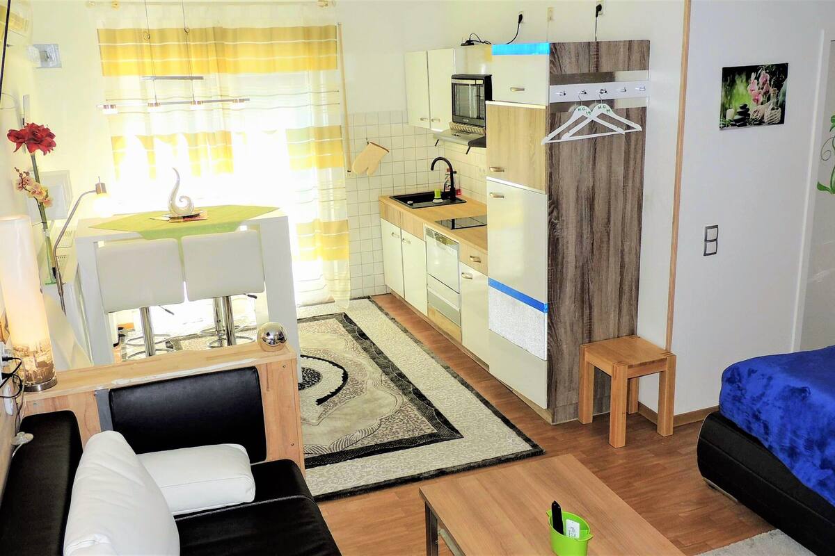 city suite, 1 bedroom, kitchen | private kitchen | fridge, microwave, electric kettle