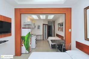 Studio, nhiều giường, không hút thuốc | Bàn ủi/dụng cụ ủi quần áo, truy cập Internet không dây miễn phí 
