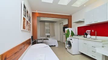 Studio, Meerdere bedden, niet-roken | Een strijkplank/strijkijzer, gratis wifi, beddengoed