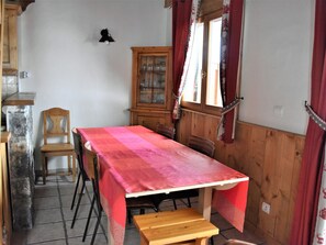 Dining - Comfortable 4-room duplex, 6 pers, garage, Pralognan-la-Vanoise (Pralognan-la-Vanoise)
