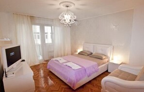 Studio Apartment | Ütü/ütü masası, ücretsiz beşik/çocuk yatağı, portatif/ilave yatak 