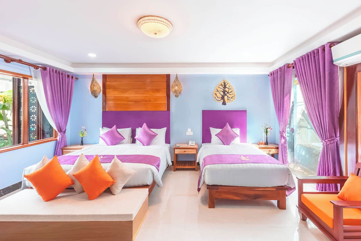 Premier Deluxe Twin with Pool View | Floor plan