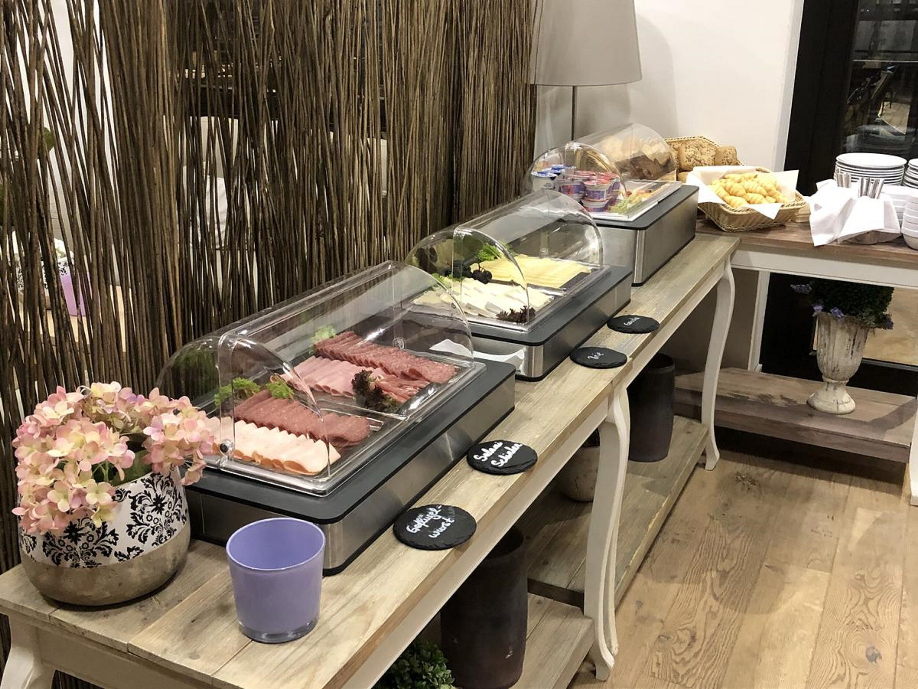 daily buffet breakfast (eur 16.50 per person)